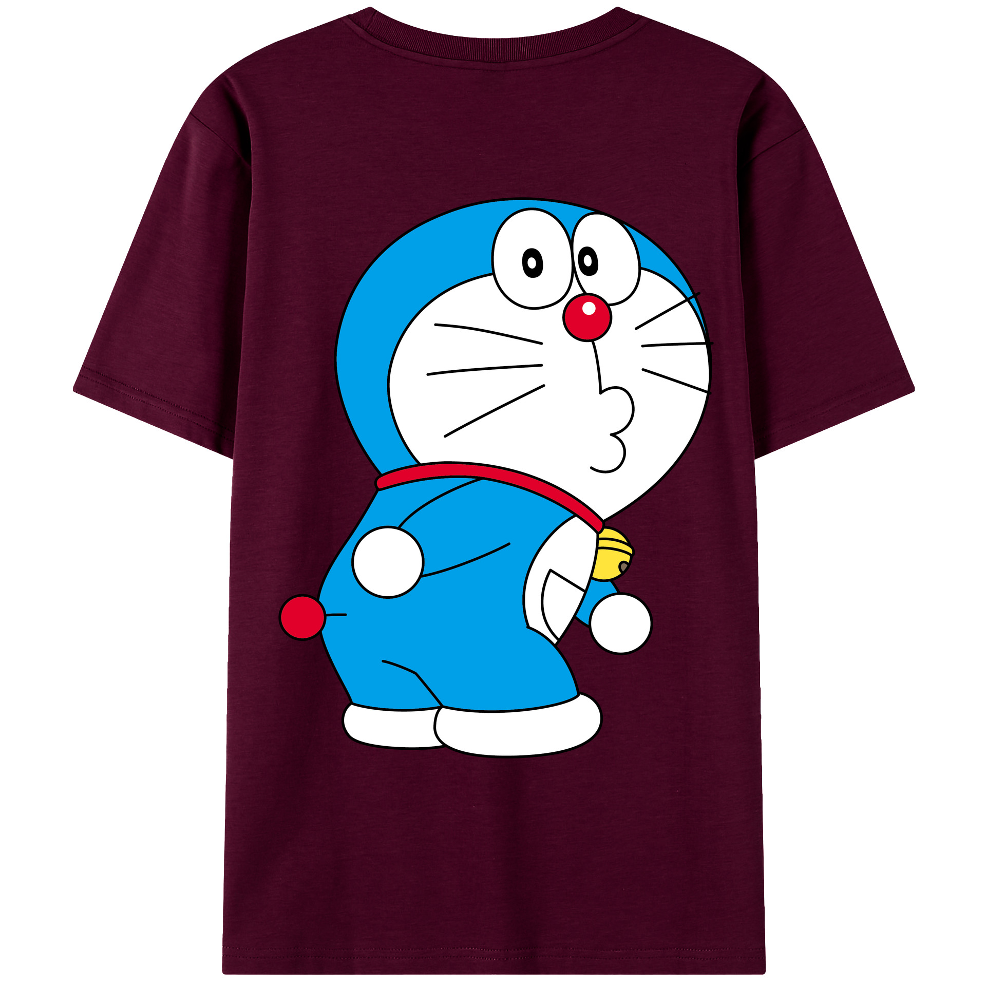 （画像用） ドラえもん Doraemon レディース半袖Tシャツ(バックプリント)